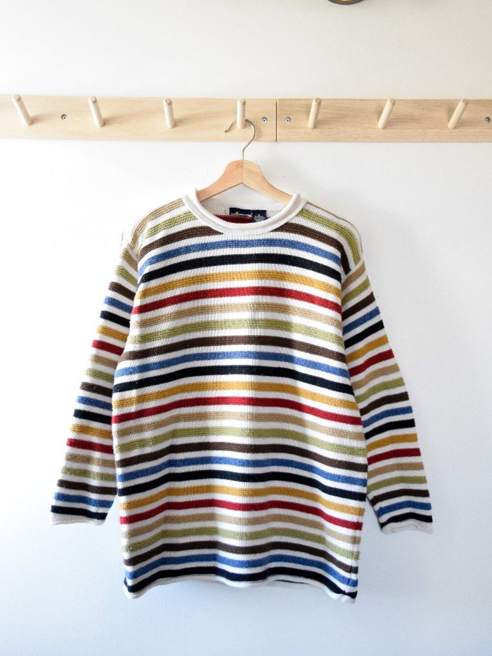 Vintage Liz sport multicolour striped sweater